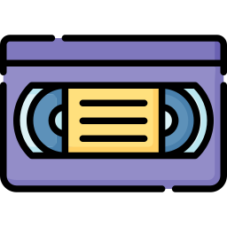 Vhs - Free multimedia icons