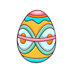 el huevo de pascua sticker