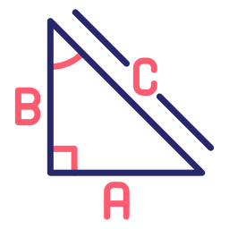 Pythagoras - Free education icons