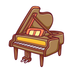 Stickers Piano – Stickers musique et multimédia gratuites