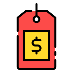 Red tag icon - Free red price tag icons