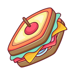 sandwich sticker