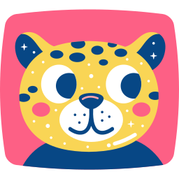 leopardo sticker