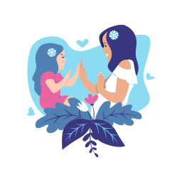 madre e hija sticker