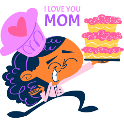 día de la madre sticker