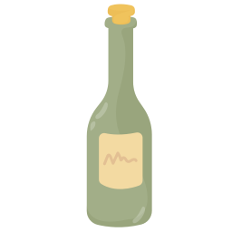 botella de vino 