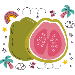 fruta tropical sticker