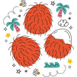 fruta tropical sticker