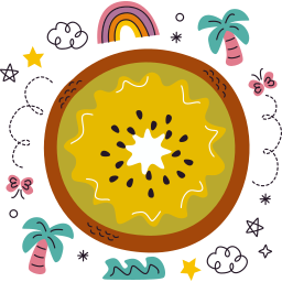 fruta tropical sticker