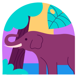 elefante sticker