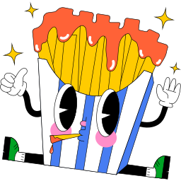 papas fritas sticker