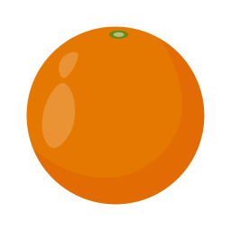 naranja sticker