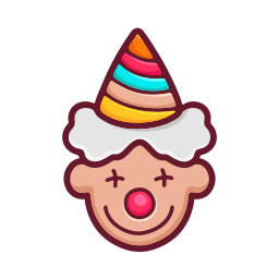 payaso sticker