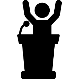 Leader Speech - Free people icons