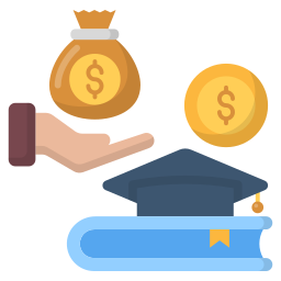 Education cost - Free education icons