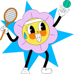 tenis sticker