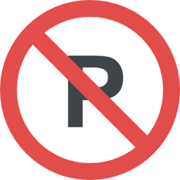 No parking - Free signs icons