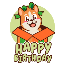 feliz cumpleaños sticker