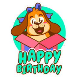 cumpleaños sticker