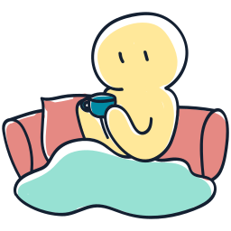 relax sticker