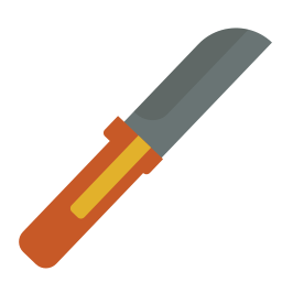 cuchillo sticker