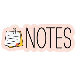 Stickers for clearance notes