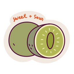 kiwi sticker