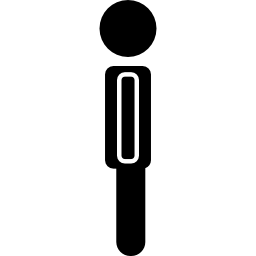 Man With Arms Down - Free people icons