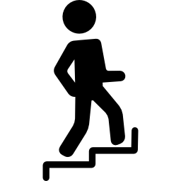 Man On Stairs - Free people icons