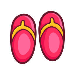 chanclas sticker