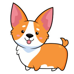 corgi sticker