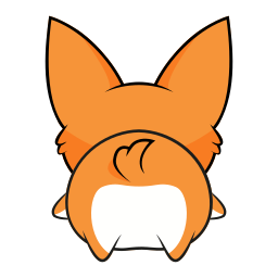 corgi sticker