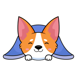 corgi sticker