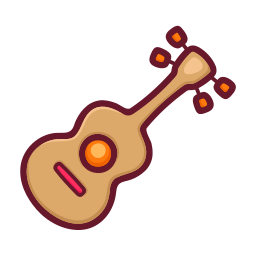 guitarra sticker