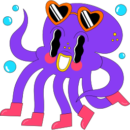 pulpo sticker