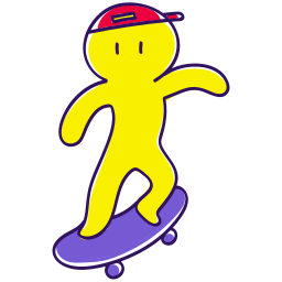 patineta sticker