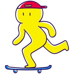 patineta sticker