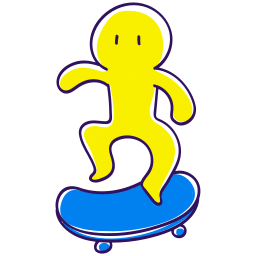 patineta sticker