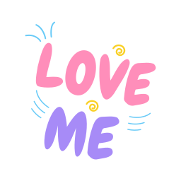 Love me Stickers - Free miscellaneous Stickers