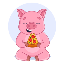 cerdito sticker