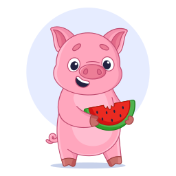 cerdito sticker