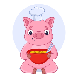 cerdito sticker