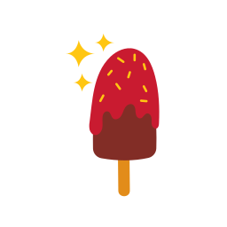 paleta de hielo sticker