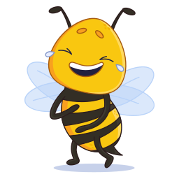 abeja sticker