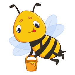 abeja sticker