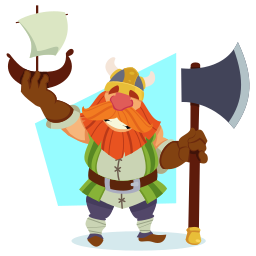 vikingo sticker