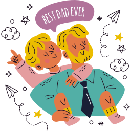 dia del padre sticker