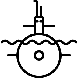 Submarine Front View - Free transport icons