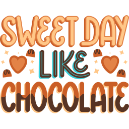 chocolate sticker