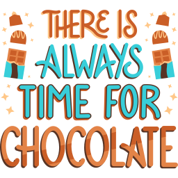 chocolate sticker